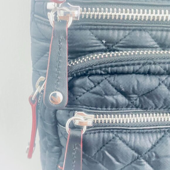 MZ Wallace Quilted Metro Crossbody – Black – New York Design - Picture 6 of 17